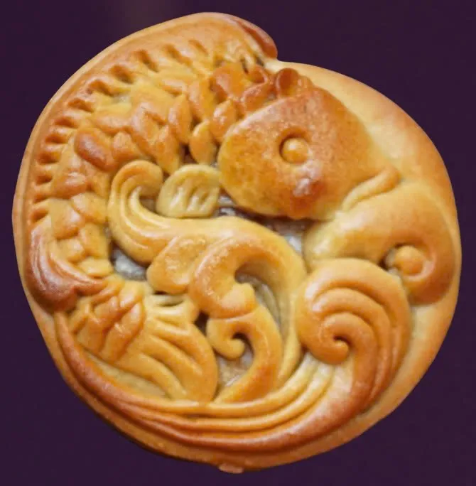Bánh trung thu nhân Hải Vị Sa tế truyền thống