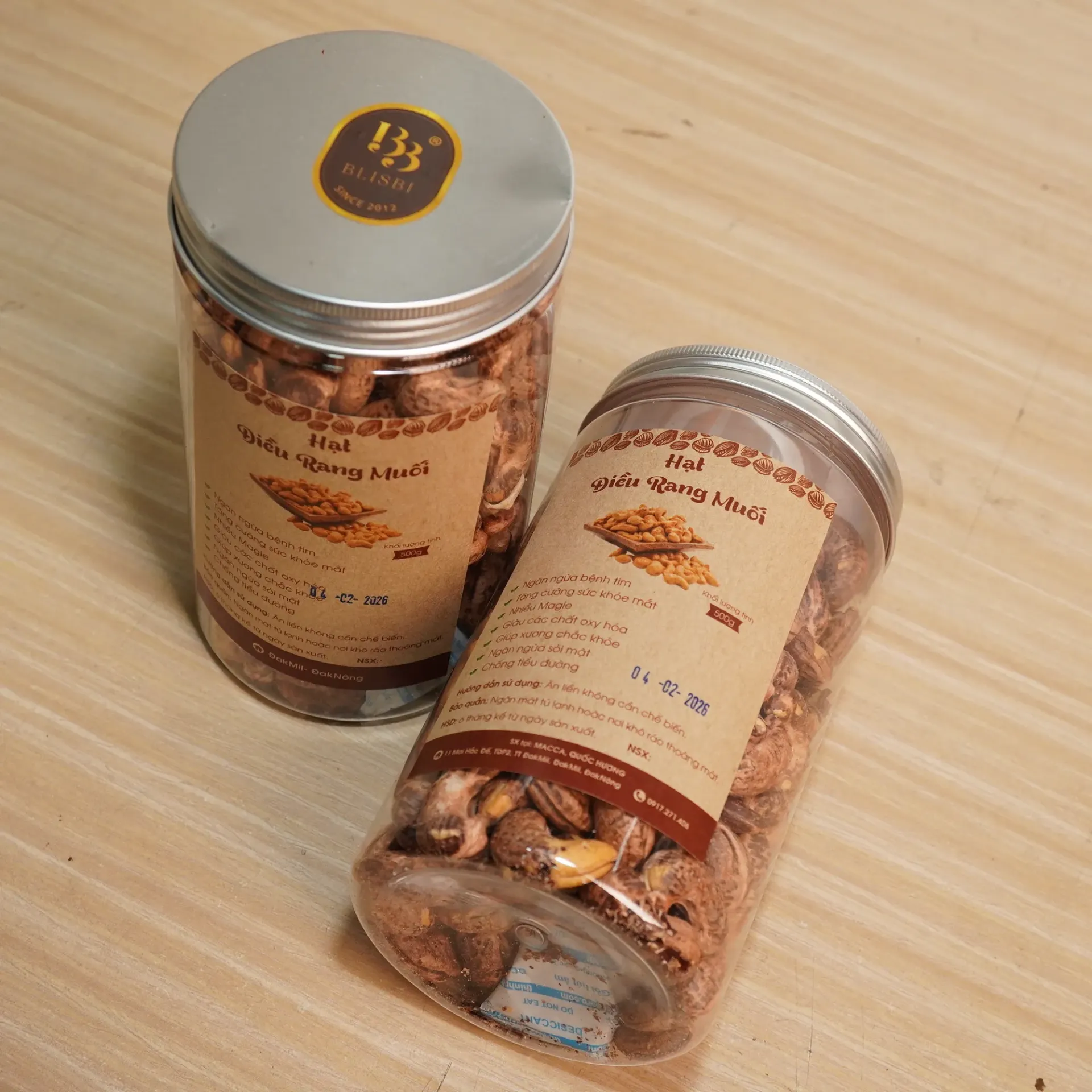 Hạt Điều Rang Muối 500g